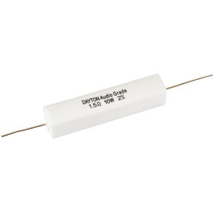 Main product image for Dayton Audio DNR-1.5 1.5 Ohm 10W Precision Audio Grade Resistor